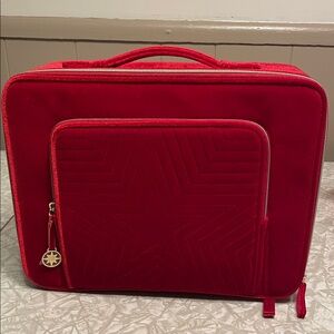 Estee Lauder Red Cosmetic Bag